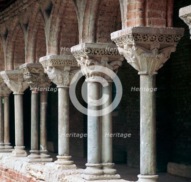 Cloister at Mossaic, 11th century. Artist: Unknown