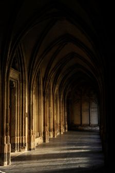 Cloister gallery, St. Martin's Cathedral, Utrecht, Netherlands, 2013. Creator: LTL