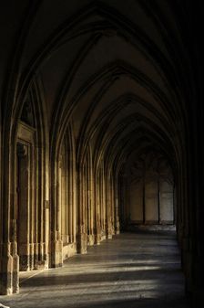 Cloister gallery, St. Martin's Cathedral, Utrecht, Netherlands, 2013. Creator: LTL