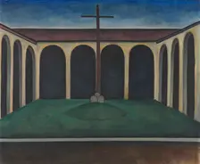 Cloister I, 1913. Creator: Kanoldt, Alexander (1881-1939)