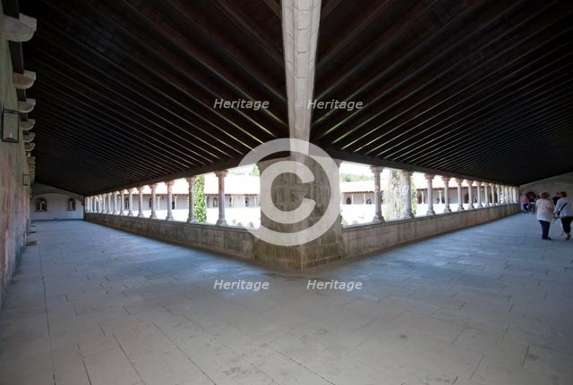 Cloister of Afonso V, Monastery of Batalha, Batalha, Portugal, 2009. Creator: Samuel Magal.