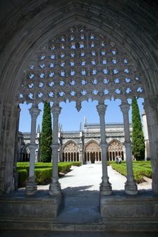 Cloister of King John I, Monastery of Batalha, Batalha, Portugal, 2009. Creator: Samuel Magal