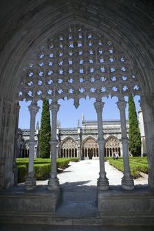 Cloister of King John I, Monastery of Batalha, Batalha, Portugal, 2009. Artist: Samuel Magal