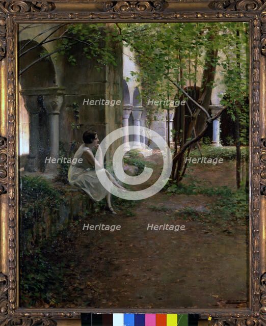  'Cloister of Sant Benet de Bages', by Ramon Casas.