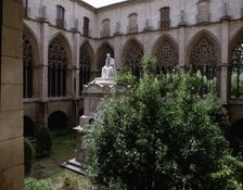 Cloister of the Cathedral of Vic (Barcelona), designed by Ramón Despuig, Bartomeu Ladernosa and A…