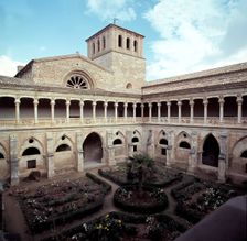 Cloister of the Knights in the Monastery of Santa Maria de la Huerta