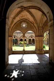 Cloister, Old Cathedral of Coimbra, Portugal, 2009. Creator: Samuel Magal