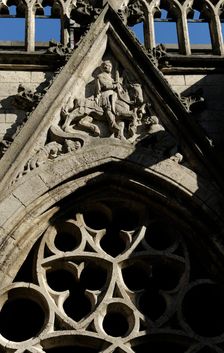 Cloister, St. Martin's Cathedral, Utrecht, Netherlands, 2013. Creator: LTL
