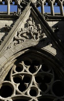 Cloister, St. Martin's Cathedral, Utrecht, Netherlands, 2013. Creator: LTL