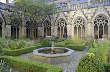 Cloister, St. Martin's Cathedral, Utrecht, Netherlands, 2013. Creator: LTL