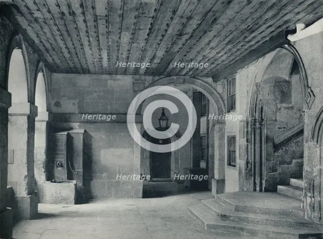 'Cloister Pump and Hall Steps', 1926. Artist: Unknown.