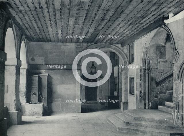 'Cloister Pump and Hall Steps', 1926. Artist: Unknown.