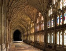 Cloisters of Gloucester Cathedral, late 14th century
