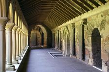 Cloisters of Iona Abbey, Argyll and Bute, Scotland