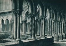 Cloisters of the Benedictine Monastery, Monreale, Sicily, Italy, 1927. Artist: Eugen Poppel