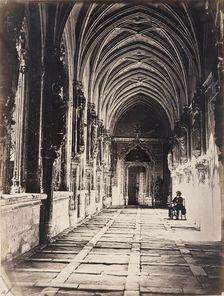 [Cloisters of the Church of Saint John of the Kings, Toledo, Spain], ca. 1858. Creator: Charles Clifford