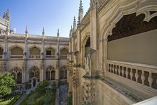 Cloisters and garden, Monastery of San Juan de los Reyes, Toledo, Spain, 2007. Artist: Samuel Magal