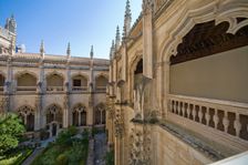 Cloisters and garden, Monastery of San Juan de los Reyes, Toledo, Spain, 2007. Creator: Samuel Magal