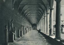 Cloisters in the museum of the Baths of Diocletian, Rome, Italy, 1927. Artist: Eugen Poppel