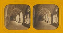 Cloitre de Luxeuil, 1855-1865. Creator: LeBas