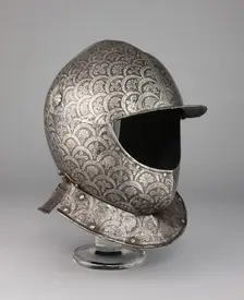 Close Burgonet, Milan, about 1600. Creator: Unknown