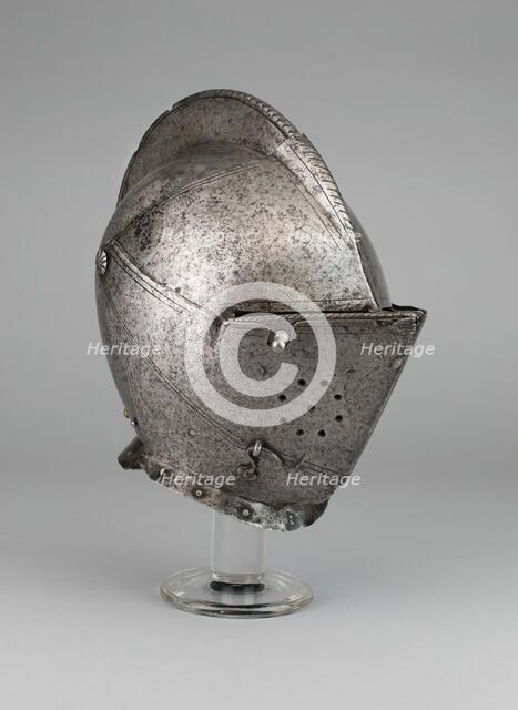 Close Helmet, Northern Italy, c. 1580. Creator: Unknown.