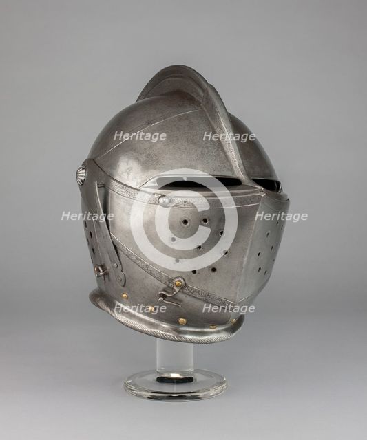 Close Helmet, Dutch, 1610/20. Creator: Unknown.