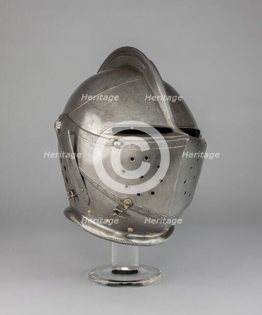 Close Helmet, Dutch, 1610/20. Creator: Unknown.