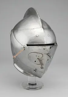 Close Helmet for the Joust and Tourney, Augsburg, c. 1590. Creator: Unknown