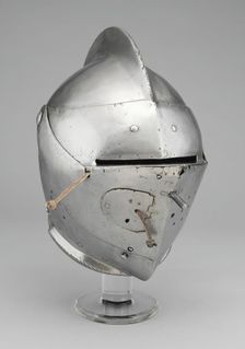 Close Helmet for the Joust and Tourney, Augsburg, c. 1590. Creator: Unknown