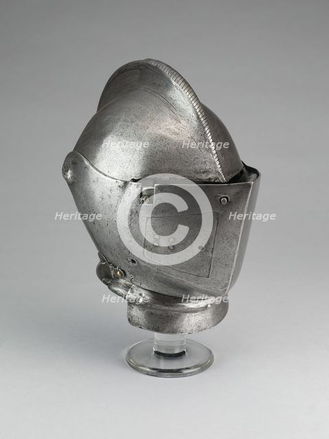 Close Helmet for the Joust, Northern Italy, 1580/90. Creator: Unknown.