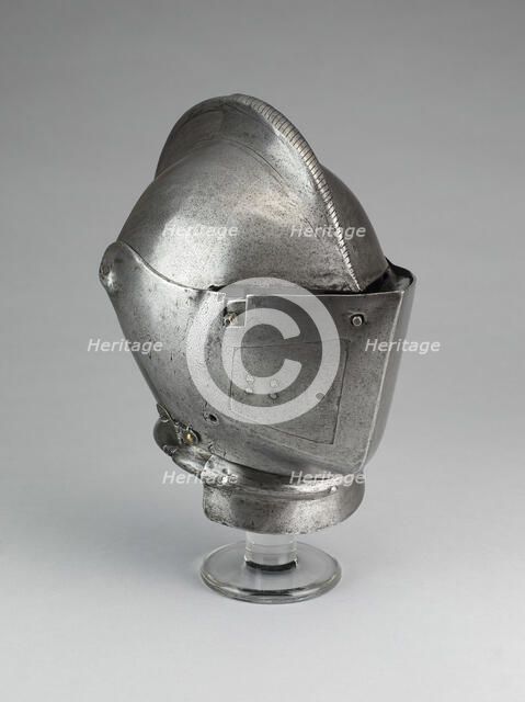 Close Helmet for the Joust, Northern Italy, 1580/90. Creator: Unknown.