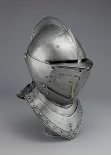 Close Helmet for the Tourney, Augsburg, 1600/10. Creator: Unknown
