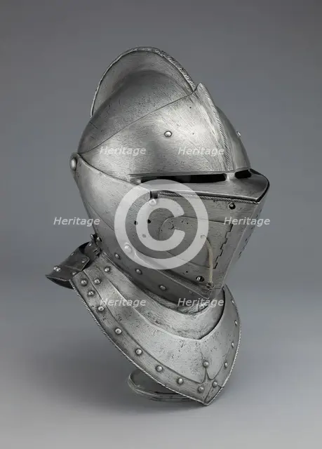 Close Helmet for the Tourney, Augsburg, 1600/10. Creator: Unknown.