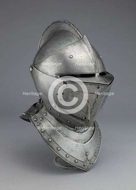 Close Helmet for the Tourney, Augsburg, 1600/10. Creator: Unknown.