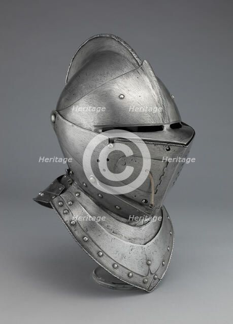 Close Helmet for the Tourney, Augsburg, 1600/10. Creator: Unknown.