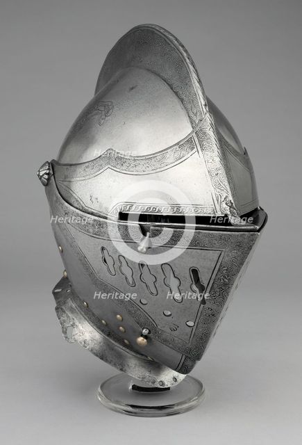 Close Helmet for the Tourney, Nuremberg, 1550/60. Creator: Unknown.