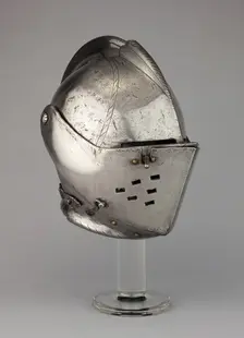 Close Helmet for Tournament on Foot, Milan, c. 1580/1600. Creator: Unknown