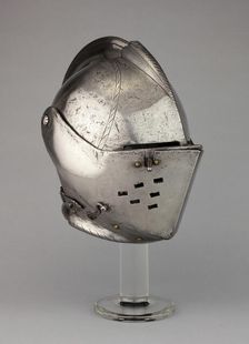 Close Helmet for Tournament on Foot, Milan, c. 1580/1600. Creator: Unknown