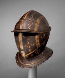 Close Helmet for a Cuirassier, Italian, ca. 1615-20. Creator: Unknown