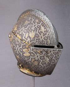 Close Helmet for Foot Combat, Italian, Milan, ca. 1600. Creator: Unknown