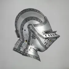 Close Helmet, German, Landshut, ca. 1560. Creator: Wolfgang Grosschedel