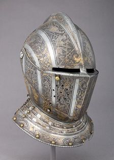 Close Helmet, Italian, Milan, ca. 1585. Creator: Pompeo della Cesa