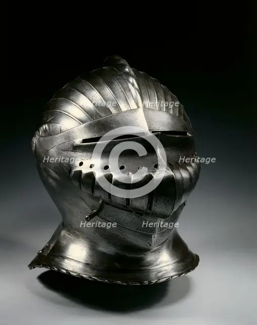 Close Helmet in Maximilian Style, c. 1510-1530. Creator: Unknown.