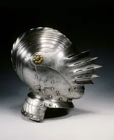 Close Helmet in Maximilian Style, c. 1520. Creator: Unknown