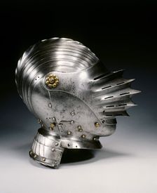 Close Helmet in Maximilian Style, c. 1520. Creator: Unknown