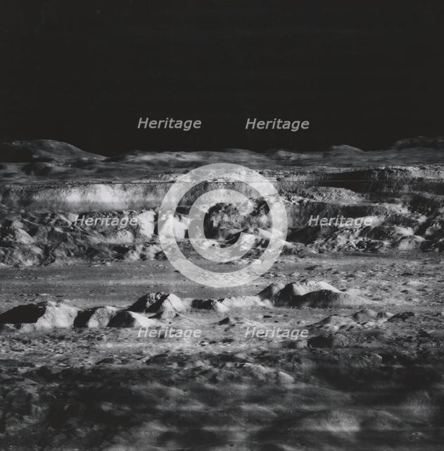 Close-Up of Crater Copernicus, 24434. Creator: NASA.