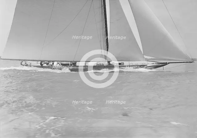 Close up of Shamrock's Deck. Creator: Kirk & Sons of Cowes.