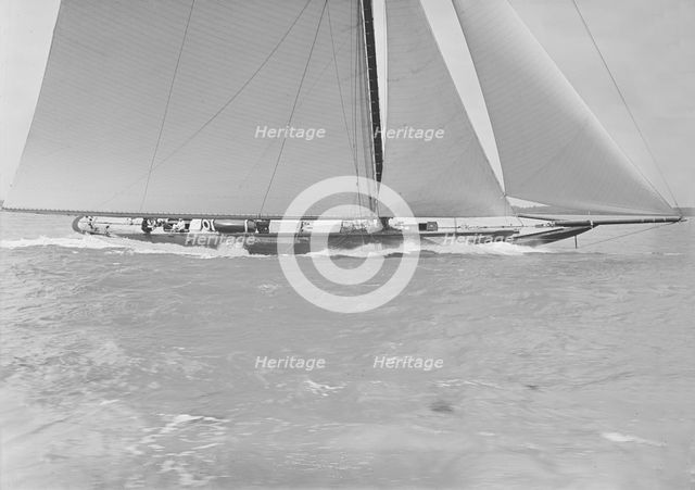 Close up of Shamrock's Deck. Creator: Kirk & Sons of Cowes.