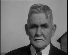 Close up Shot of Dr John F Condon, 1930s. Creator: British Pathe Ltd